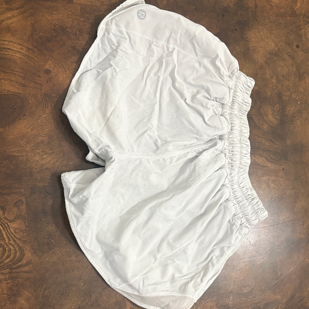 lululemon athletica White Athletic Shorts
